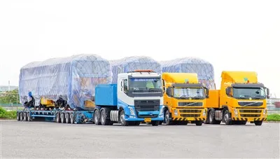 80 Tuj Tsawg txaj Trailer rau Cua Turbine Generator