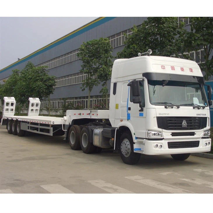 4 Axles Low-Bed Trailer, 200 Tons Loading